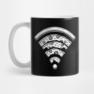 Pizza and Wifi, Funny Pizza Lover Mug